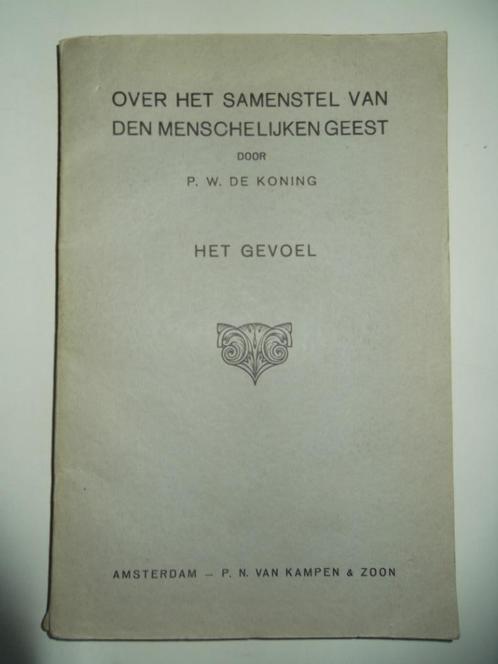 Over het samenstel van den menschelijken geest, Boeken, Filosofie, Ophalen of Verzenden