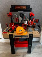 Smoby Black & Decker werkbank met extra’s, Ophalen, Zo goed als nieuw