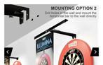 illumina dartsbordverlichting. verlichting darts, Ophalen of Verzenden, Nieuw