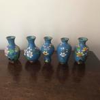 Setje cloisonne vaasjes, Antiek en Kunst, Antiek | Vazen, Ophalen of Verzenden