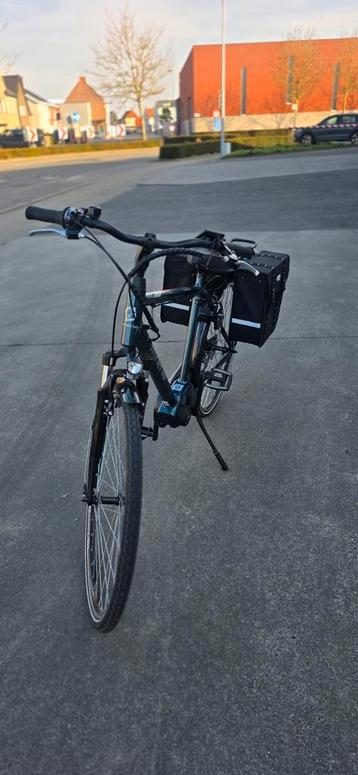 Te koop elektrische heren fiets nieuwe staat, Fietsen en Brommers, Ophalen of Verzenden, Zo goed als nieuw
