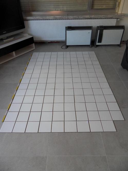 Witte muurtegels, Doe-het-zelf en Bouw, Tegels, Zo goed als nieuw, Wandtegels, Keramiek, Minder dan 20 cm, Minder dan 20 cm, Minder dan 5 m²