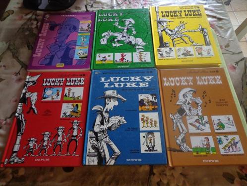 Verschillende stripboeken Lucky Luke, Boeken, Stripverhalen, Gelezen, Meerdere stripboeken, Ophalen of Verzenden