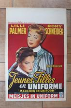 filmaffiche Romy Schneider Madchen in uniform filmposter, Rechthoekig Staand, Ophalen of Verzenden, Zo goed als nieuw, A1 t/m A3