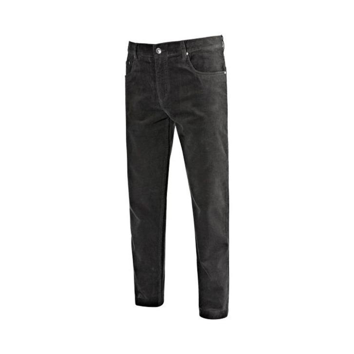 * Ribfluwelen broek XL (Diadora, nieuw), Kleding | Dames, Broeken en Pantalons, Nieuw, Maat 46/48 (XL) of groter, Zwart, Lang