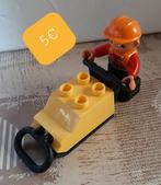 Lego duplo: trilplaat met arbeider, Kinderen en Baby's, Speelgoed | Duplo en Lego, Ophalen of Verzenden, Zo goed als nieuw, Duplo