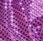 6501) 110x100cm paillettes tissu violet, Hobby & Loisirs créatifs, Polyester, Enlèvement ou Envoi, 30 à 120 cm, 30 à 200 cm