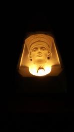 Schemerlamp Farao Egypte, Huis en Inrichting, Lampen | Tafellampen, Minder dan 50 cm, Overige materialen, Modern, Gebruikt