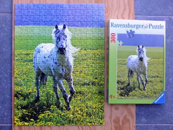 Puzzle 300 pièces Ravensburger - Vie sauvage (cheval) beschikbaar voor biedingen