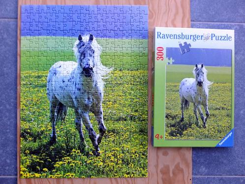 Puzzle 300 pièces Ravensburger - Vie sauvage (cheval), Hobby en Vrije tijd, Denksport en Puzzels, Zo goed als nieuw, Legpuzzel