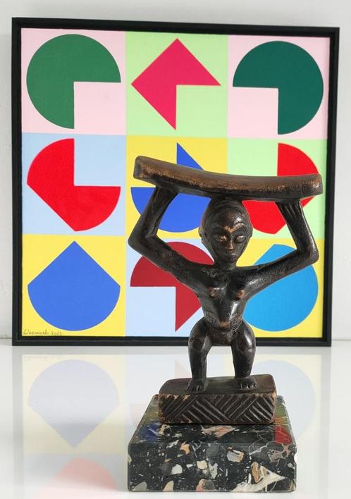 LUBA (Congo) Hoofdsteun/Eerste helft 20e eeuw, Antiek en Kunst, Kunst | Niet-Westerse kunst, Ophalen
