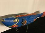 Houten vis - 99 cm - Bozo - Mali, Antiek en Kunst, Ophalen of Verzenden