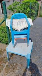 Tuinstoeltjes en tafel voor kinderen, Tuin en Terras, Ophalen, Gebruikt