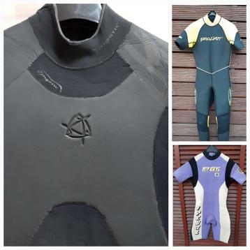 Surfen : Mystic,prolimit,ripcurl wetsuits en schoenen.  beschikbaar voor biedingen