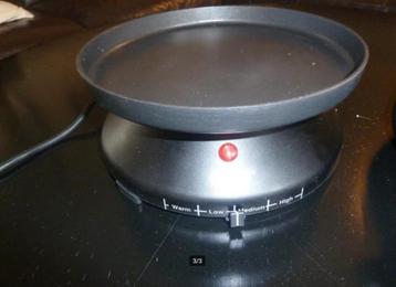 gourmet - fondue - hot plate, set Princess - prima staat beschikbaar voor biedingen