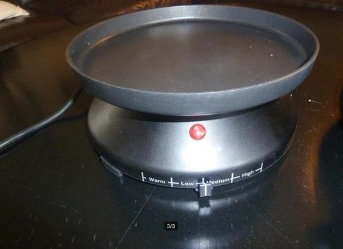 gourmet - fondue - hot plate, set Princess - prima staat, Elektronische apparatuur, Gourmetstellen, Zo goed als nieuw, Ophalen of Verzenden