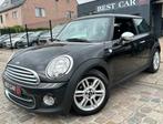 Mini Cooper D 1.6D, Auto's, Mini, 4 cilinders, Leder en Stof, Zwart, Cooper