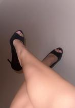 Gedragen hakken, Kleding | Dames, Schoenen, Pumps, Verzenden, Zwart, Gedragen