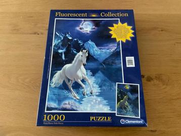 Puzzel clementoni Fluorescent Collection 1000 stuks beschikbaar voor biedingen