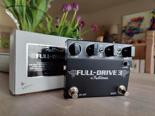 Fulltone Full-Drive 3, Musique & Instruments, Effets, Comme neuf, Distortion, Overdrive ou Fuzz, Enlèvement