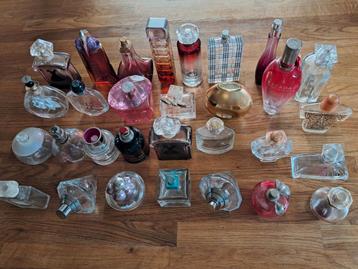 Lege grote parfumflesjes, Verzamelen, Ophalen, Zo goed als nieuw