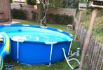 Intex zwembad 305x76 COMPLEET incl filterpompen, 300 cm of meer, 200 tot 400 cm, Gebruikt, Opzetzwembad