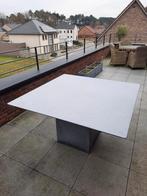 natuurstenen tafel., Tuin en Terras, Ophalen, Gebruikt