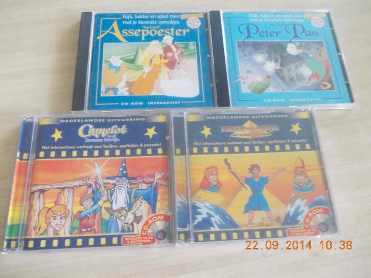 CDroms Sprookjes., Cd's en Dvd's, Cd's | Kinderen en Jeugd, Nieuw in verpakking, Verhaal of Sprookje, 3 tot 5 jaar, Ophalen of Verzenden