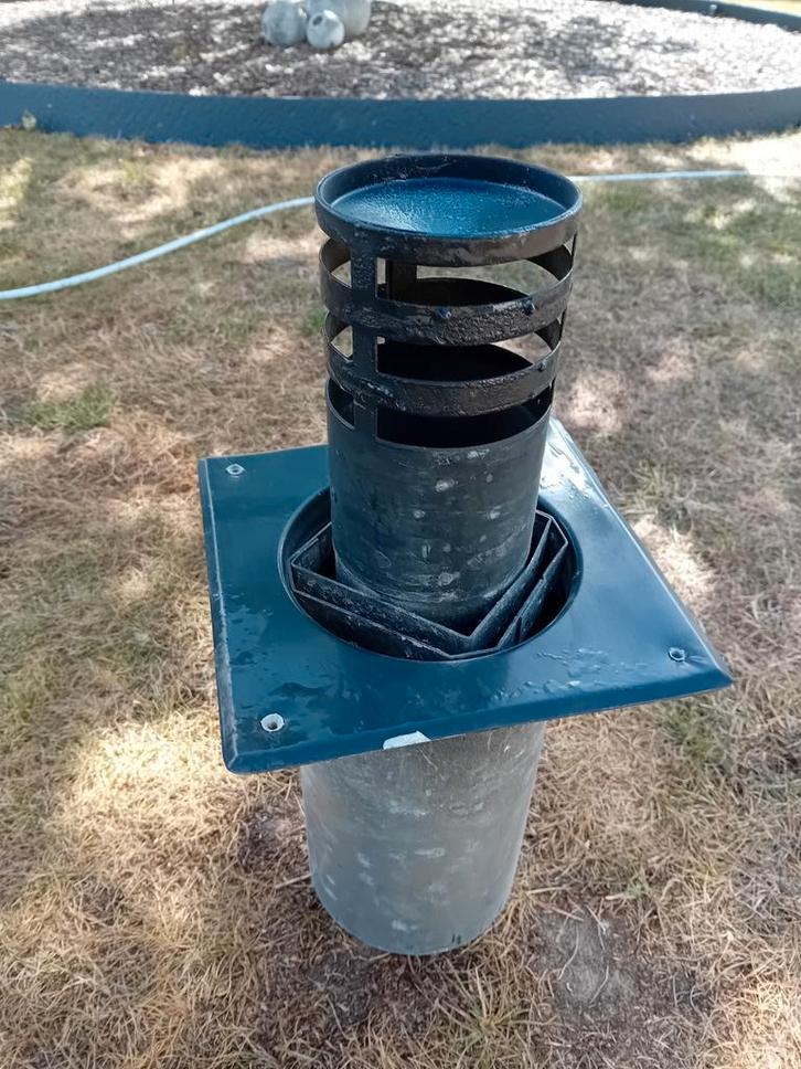 Muurkit dubbelwandig voor gas, Doe-het-zelf en Bouw, Verwarming en Radiatoren, Zo goed als nieuw, Ophalen