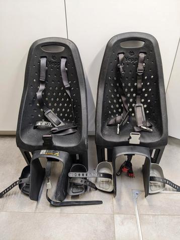 2 sièges de vélo Thule Yepp maxi, Yepp (Thule), Repose-pieds, Comme neuf, 9 à 36 kg