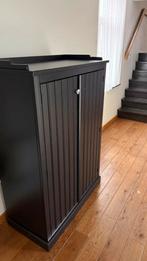 Meuble de rangement Arkelstorp ikea noir, Ophalen, Gebruikt