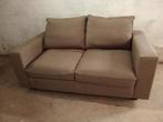 Ruime, stoffen 2-zit, lxbxh = 180x100x70, Ophalen, Gebruikt, Tweepersoons, Rechte bank