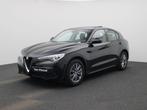 Alfa Romeo Stelvio 2.2 D 160 Super SUNROOF/PANO | LED | NAVI, Auto's, Alfa Romeo, Gebruikt, 4 cilinders, Traction-control, Zwart