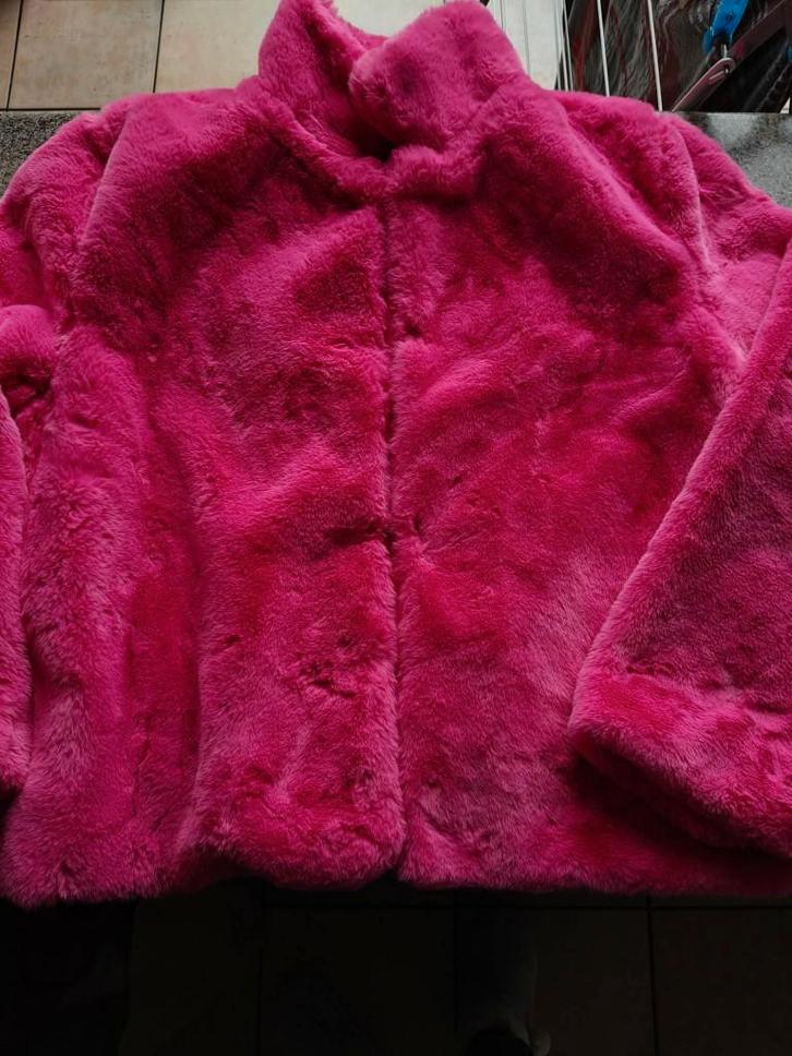 korte vest, Kleding | Dames, Truien en Vesten, Zo goed als nieuw, Maat 42/44 (L), Roze, Ophalen of Verzenden