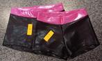 NIEUW turnshortje met roze band 5 of 6 jaar, Sport en Fitness, Turnen, Ophalen of Verzenden, Nieuw, Turnbroekje