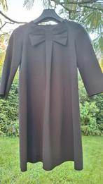 Zwarte jurk met strik, Kleding | Dames, Ophalen of Verzenden, Gedragen