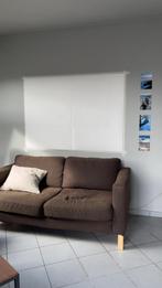 Tweezit zetel, Huis en Inrichting, Ophalen, Tweepersoons, Rechte bank, Hout