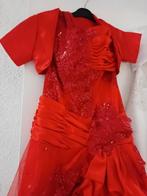 Rode galajurk, Rouge, Robe de gala, Taille 36 (S), Comme neuf