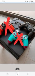 Playstation 4 pro 1tb met 1 zwart bakje. Gekleurde bakjes z., Consoles de jeu & Jeux vidéo, Consoles de jeu | Sony PlayStation 4