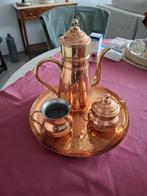 Koperen kofieset, Ophalen of Verzenden