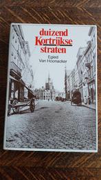 Boek Duizend Kortrijkse straten, Enlèvement ou Envoi, Comme neuf