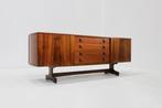 Vintage Mid Century dressoir Vanson palissander en teak, Ophalen