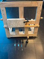 Letterkap materiaal: kaptafel - beitels - hamer, Hobby en Vrije tijd, Ophalen, Nieuw