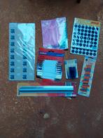 Diversen, etiketten, vloeipapier, lat, scherper...., Enlèvement