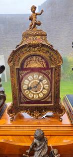 Horloge Boulle, fonctionne., Antiquités & Art, Antiquités | Horloges, Enlèvement ou Envoi