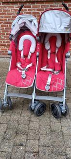 Tweeling buggy Mc Laren twin, Kinderen en Baby's, Ophalen, Zo goed als nieuw, Maclaren, Verstelbare rugleuning