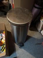 Vuilbak, Ophalen, Inox, Gebruikt, Met pedaal