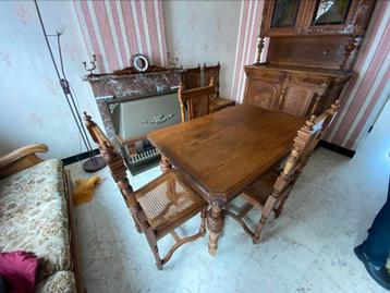 Salle a manger ancienne tête de lion, Enlèvement