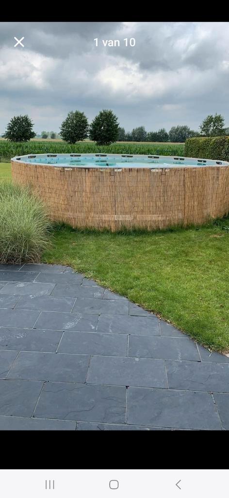 Zwembad 549x132cm + alle toebehoren (filtersysteem, stofzuig, Tuin en Terras, Zwembaden, Rond, Ophalen