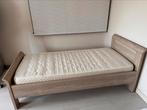 Éénpersoonsbed met lattenbodem en matras, Huis en Inrichting, Slaapkamer | Matrassen en Bedbodems, Ophalen, 90 cm, Eenpersoons